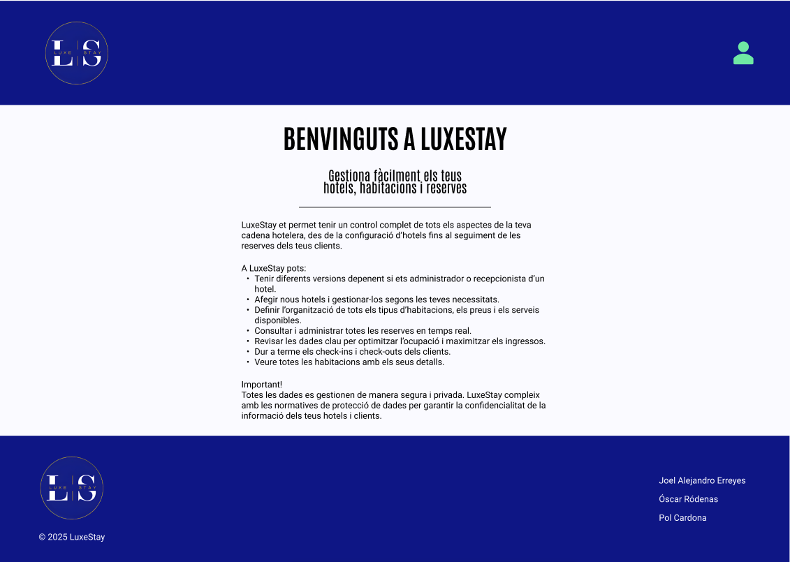 Proyecte de Gestio de Hotels